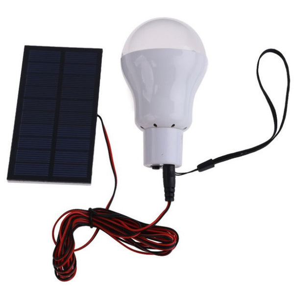 Portable Solar Power LED Bulb Lamp