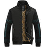Autumn Stand Collar Patchwork Coat