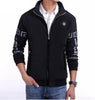 Autumn Stand Collar Patchwork Coat